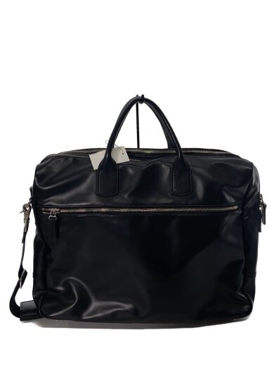 商品画像：2WAY/ブリーフケース/レザー/BLK/無地 1