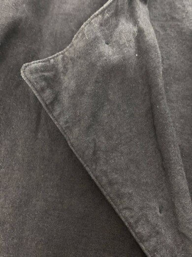 商品画像：17SS LINEN MILITARY JACKET/ジャケット/4/コットン/BLK/無地/02171-0008 6