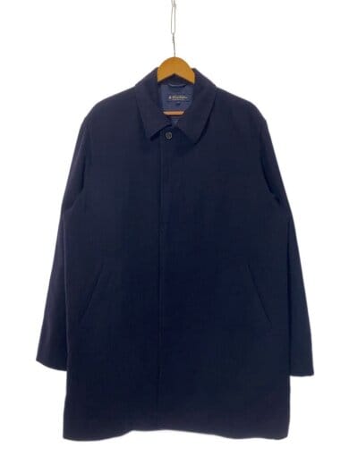 商品画像：コート/L/ウール/NVY/無地/52325-81 1