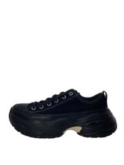 ローカットスニーカー/24.5cm/BLK/キャンバス/31313161