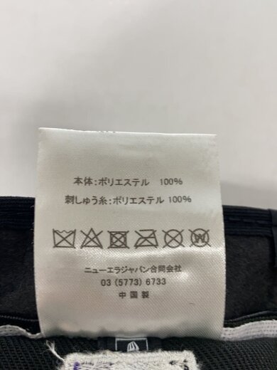 画像：NEW ERAキャップ/7 3/8/ポリエステル/BLK/メンズ6