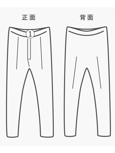 商品画像：ボトム/M/ナイロン/BLK/1102465 8