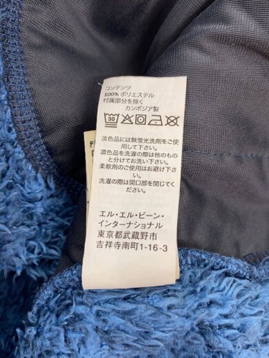 商品画像：フリースジャケット/S/ポリエステル/BLU 5