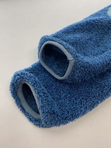 商品画像：フリースジャケット/S/ポリエステル/BLU 6