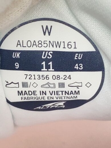 商品画像：ローカットスニーカー/UK9/WHT/al0a85nw161 5