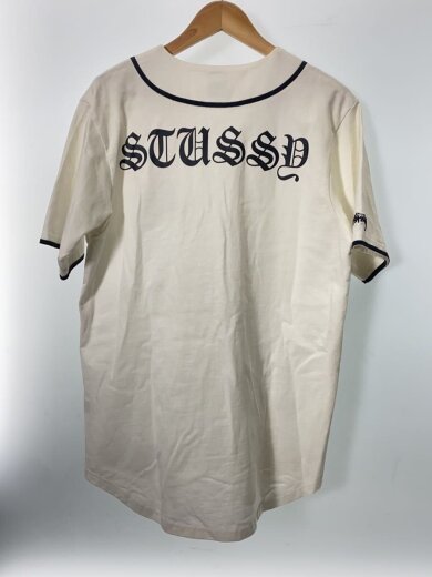 商品画像：紺タグ/ベースボールシャツ/半袖シャツ/M/コットン/WHT 2