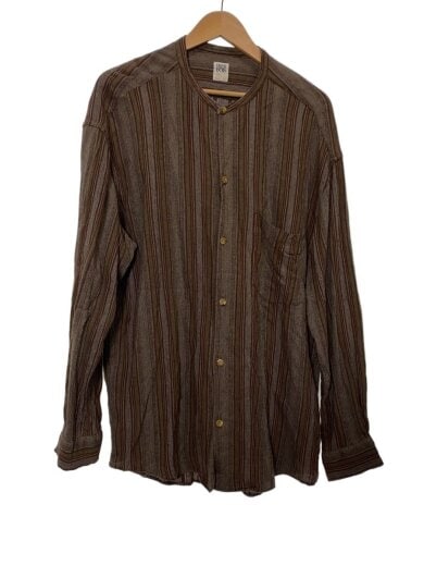 商品画像：LESVIS A BOIS/長袖シャツ/--/--/BRW/ストライプ 1