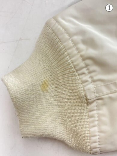 商品画像：フライトジャケット/S/ナイロン/WHT/TA1051-018 6