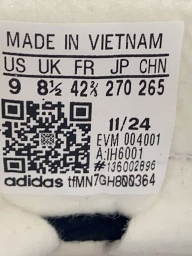 商品画像：SAMBA_サンバ/27cm/WHT/レザー 5