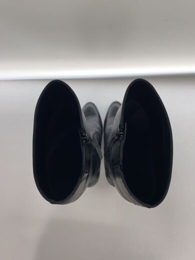 商品画像：ロングブーツ/22.5cm/BLK/レザー 3