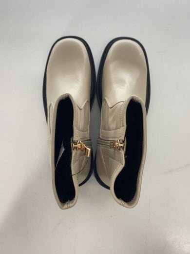 商品画像：サイドゴアブーツ/L/BEG/フェイクレザー/31414 3