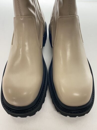 商品画像：サイドゴアブーツ/L/BEG/フェイクレザー/31414 6