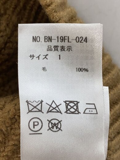 商品画像：ニット・セーター(厚手)/1/ウール/CML/BN-19FL-024 4