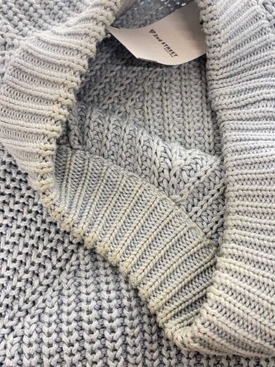 商品画像：ニット・セーター(厚手)/1/コットン/BLU/BN-17SL-003 6