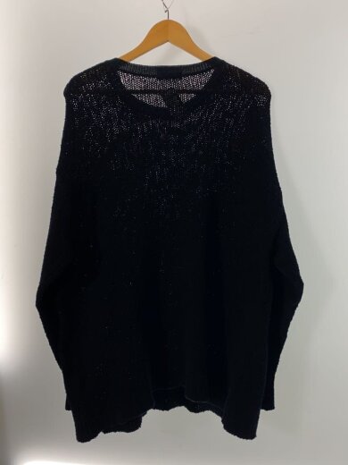 商品画像：COTTON PULLOVER/ニット・セーター(薄手)/0/コットン/BLK/KN005-125 2