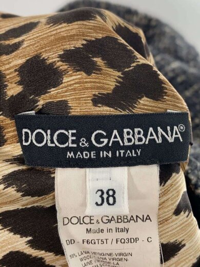 商品画像：ノースリーブワンピース/38/ウール/レオパード/DD-F6GT5T 3