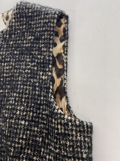 商品画像：ノースリーブワンピース/38/ウール/レオパード/DD-F6GT5T 5