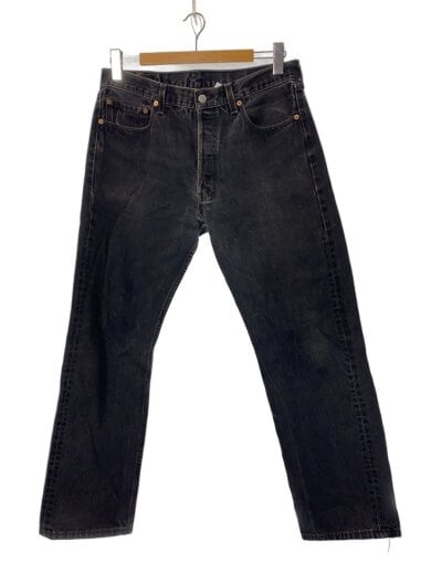 商品画像：90s/ボタン裏511/USA製/ストレートパンツ/34/コットン/BLK/501-0660 1