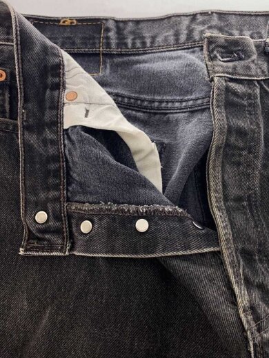 商品画像：90s/ボタン裏511/USA製/ストレートパンツ/34/コットン/BLK/501-0660 7