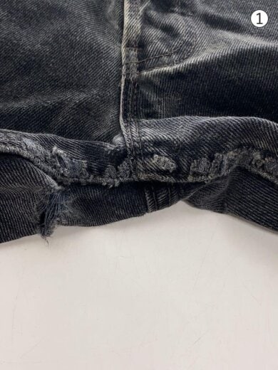 商品画像：90s/ボタン裏511/USA製/ストレートパンツ/34/コットン/BLK/501-0660 9