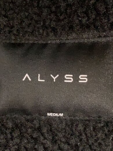 商品画像：ジャケット/M/ポリエステル/BLK/無地/ALSJK5303PBK/ALYSS/コンツアーシアリングレザー 3