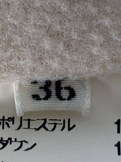 商品画像：ダウンジャケット/36/ポリエステル/BLK 4