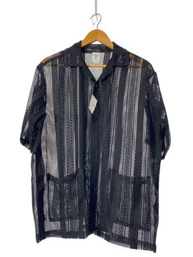 商品画像：Cabana Shirt - Poly Lace/半袖シャツ/M/ポリエステル/BLK/QV602 1