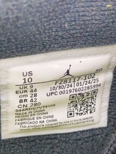 商品画像：X TRAVIS SCOTT JUMPMAN JACK_X トラヴィス・スコット ジャンプマンジャック/28cm 5