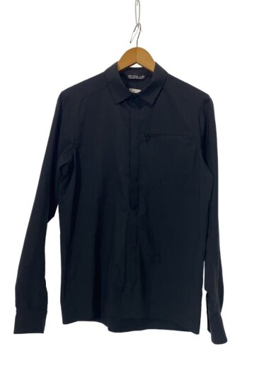 商品画像：SKYLINE LS SHIRT/長袖シャツ/S/ポリエステル/BLK/X000006964// 1