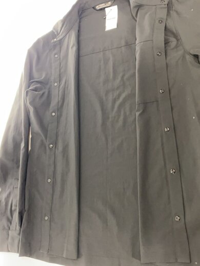 商品画像：SKYLINE LS SHIRT/長袖シャツ/S/ポリエステル/BLK/X000006964// 8