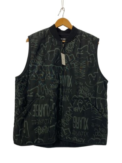 商品画像：ベスト/L/ポリエステル/総柄/101234021003 1