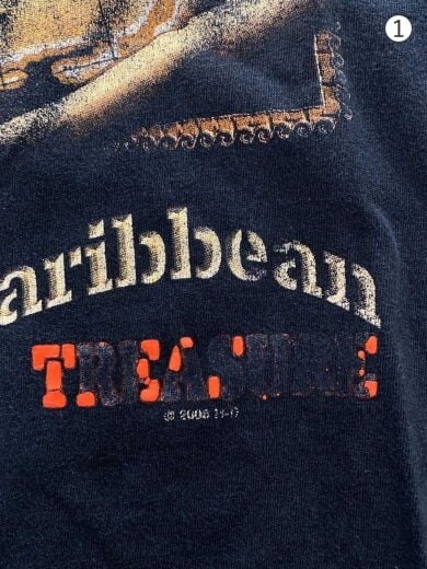 商品画像：Genuine Caribbean Treasure/Tシャツ/4XL/コットン/BLK/プリント// 6