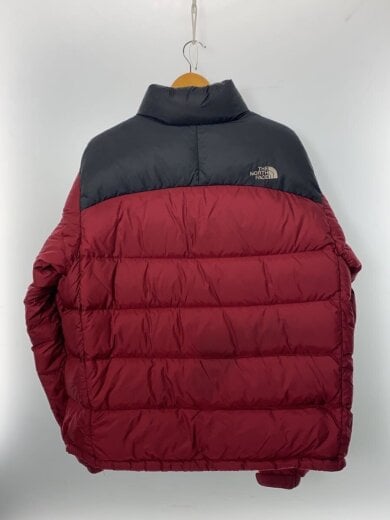 商品画像：ダウンジャケット/L/ナイロン/RED/無地 2