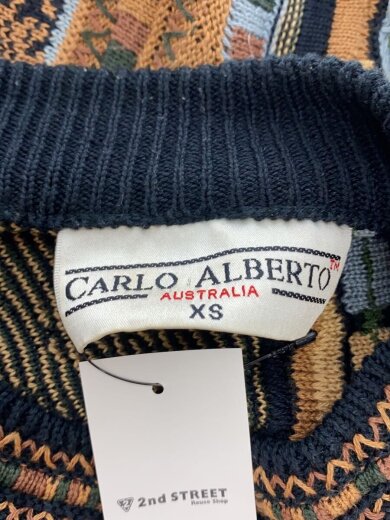 商品画像：3Dニット/オーストラリア製/CARLO ALBERTO/ニット・セーター(厚手)/XS/コットン/// 3