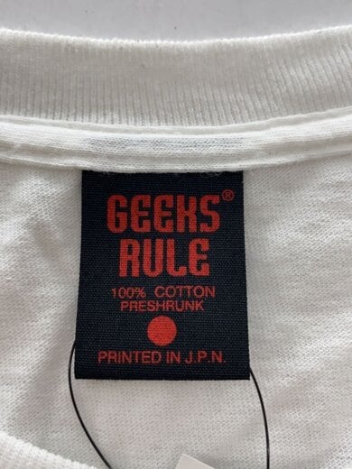 画像：その他ブランドGEEKS RULE/Tシャツ/L/コットン/WHT3