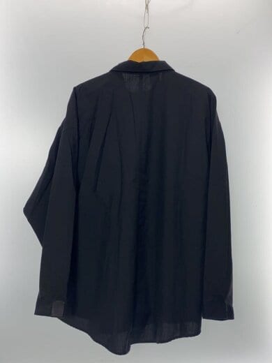 商品画像：COMPILE/BIG SHIRT/長袖シャツ/38/ウール/BLK/2241-SH20-007// 2