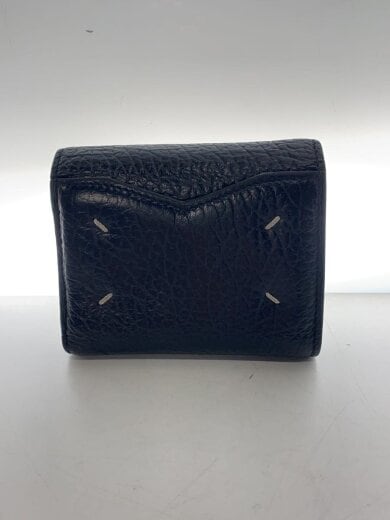 商品画像：3つ折り財布/レザー/BLK/無地/メンズ/S56U10136 2