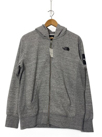 商品画像：SQUARE LOGO FULLZIP_スクエアロゴフルジップ/L/ポリエステル/GRY 1