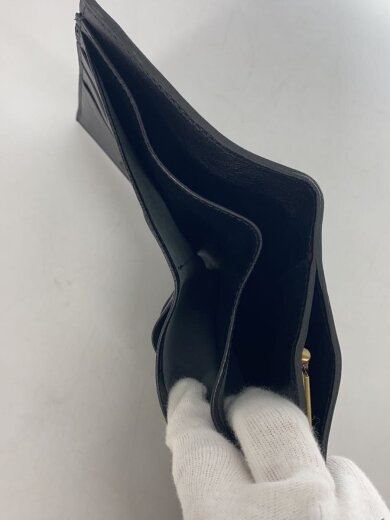 商品画像：2つ折り財布/--/BLK/無地/メンズ/54_1_411277// 6