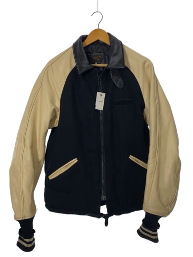 商品画像：vin＆age/スタジャン/38/レザー/BLK/TYPE VLJ8 1