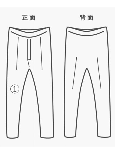 商品画像：Washed Pants/ボトム/L/コットン/BLK/DO5296-010// 7
