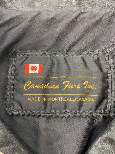 商品画像：canadian furs/カナダ製/ベスト/--/レザー/BLK/無地// 3