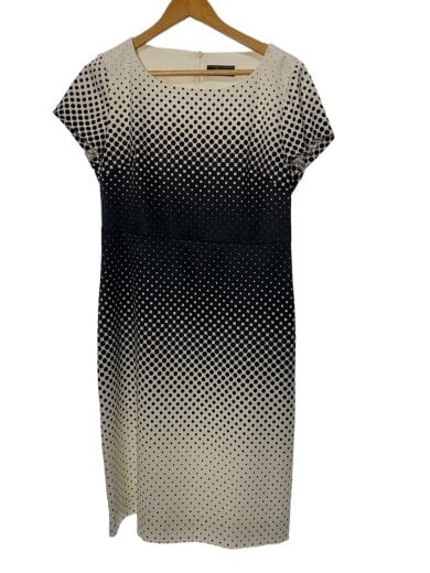 商品画像：半袖ワンピース/11/ポリエステル/GRY/ドット/ae-0501658// 1
