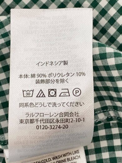 商品画像：長袖シャツ/XL/コットン/BLU/ギンガムCK// 4