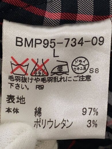 商品画像：コート/L/コットン/BLK/BMP95-734-09 5
