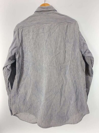 商品画像：80s/ヒッコリーストライプシャツ/長袖シャツ/L/コットン/BLU/ストライプ 2