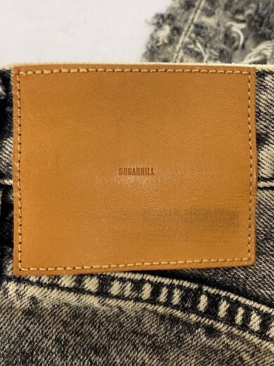 商品画像：Crashed Black Modern Denim Flaボトム/30/コットン/GRY/無地/24410004 4