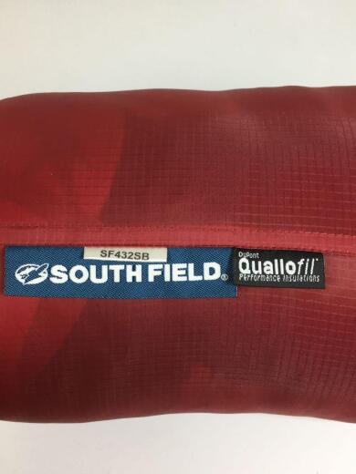 画像：SOUTH FIELDSB432SB シュラフ/レッド/マミー型/使用可能温度0度/スリーピングマット/SB432SB5