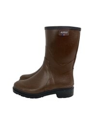 レインブーツ/41/ブラウン