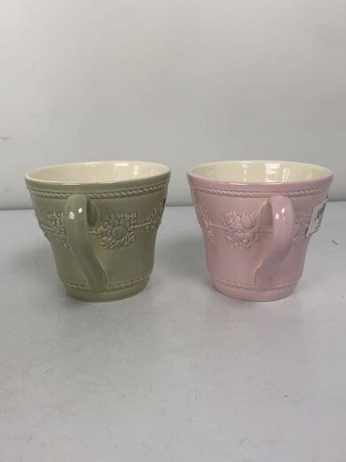商品画像：FESTIVITY/マグカップx2/2点セット/グリーン/ピンク 4